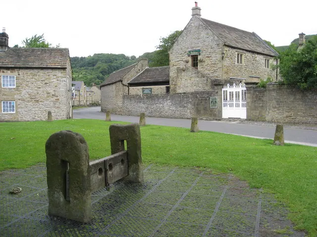Eyam - Village Green and Church Street