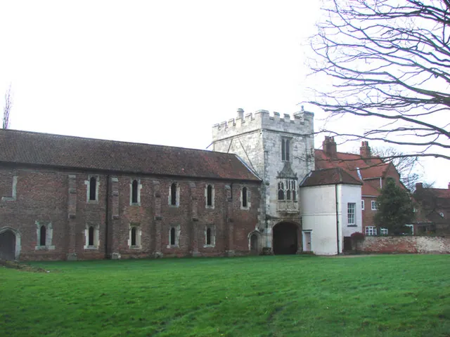 The remains of Cawood Castle