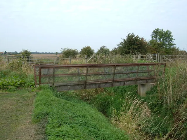 Footbridge over Catchwater Drain (The Minster Way)