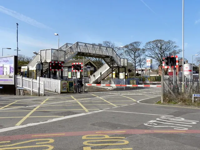 Level Crossing and Bridge, Ainsdale Station