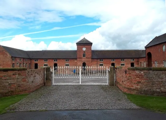 Courtyard and Clock Tower at Sapperton Manor