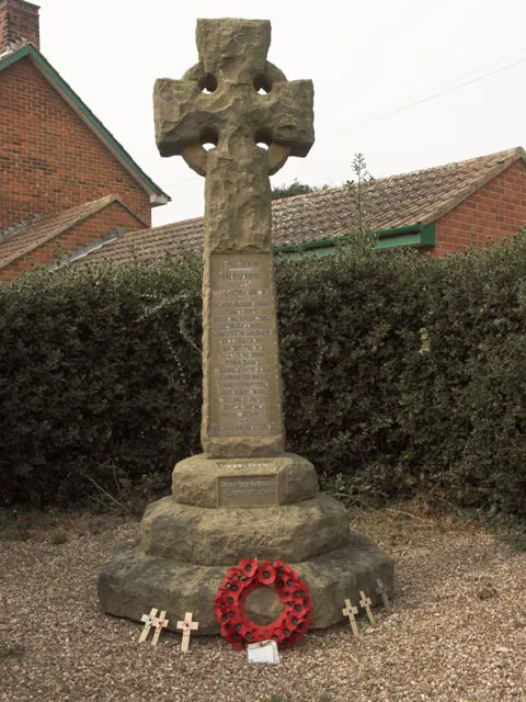War memorial, Elvaston village