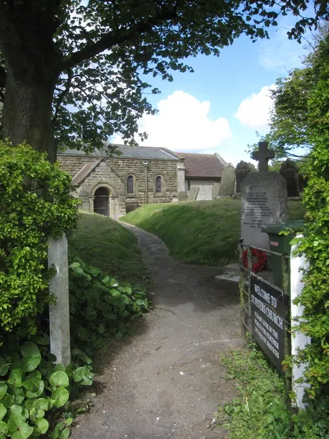 Gateway to St Peter's churchyard