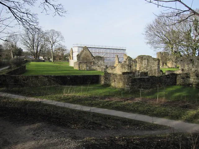 Basingwerk Abbey ruins