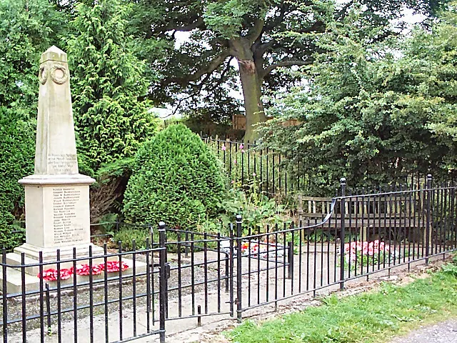Tong Park war memorial