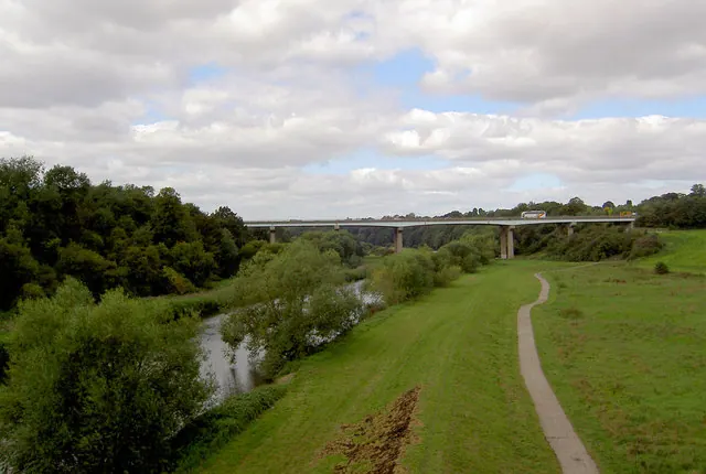 Doncaster bypass crossing the River Don.