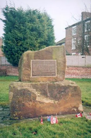 Canadian war memorial, Skipton on Swale.