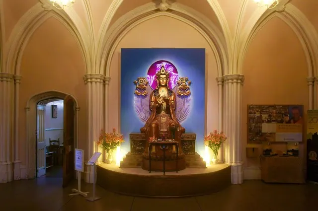 Statue in Conishead Priory