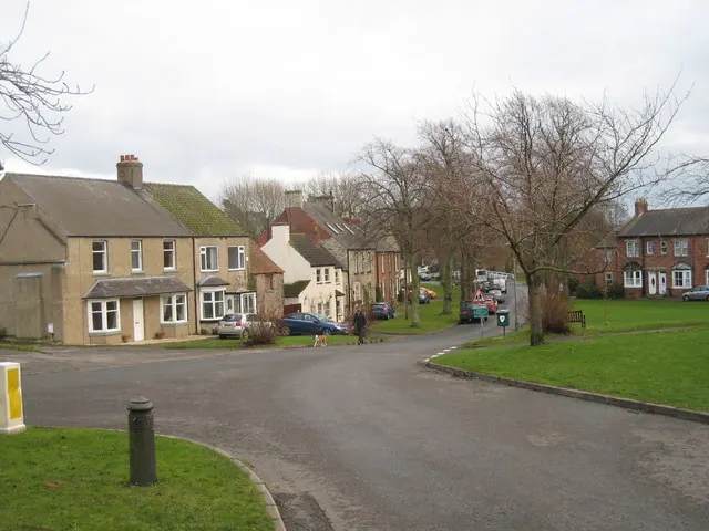 Barton village green from the old cross