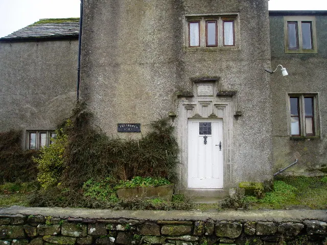 Ellerbrook Hall - dated doorway
