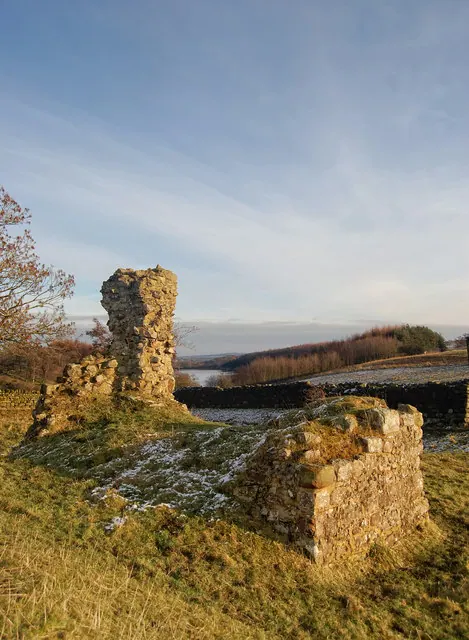 Remains of John o Gaunt's Castle