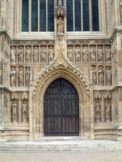 Great West Door of Beverley Minster