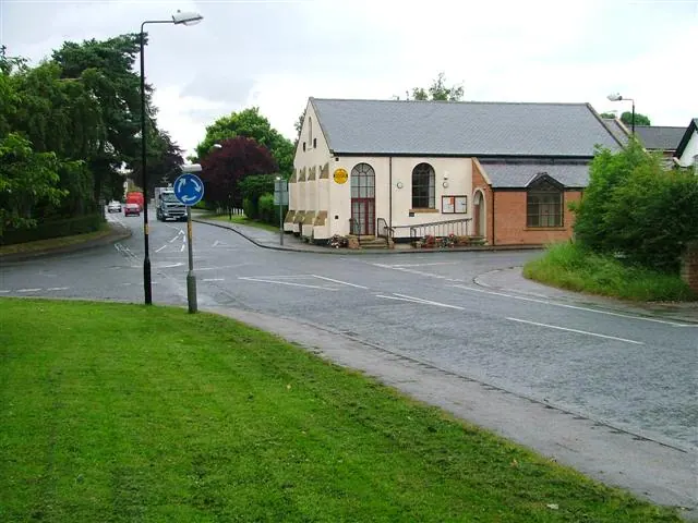 Village Hall and Crossroads, Great Broughton