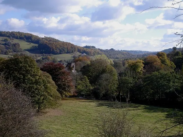 Cromford - Derwent Valley from Willersley Castle