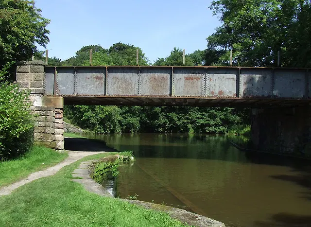 Old Railway Bridge crossing the Macclesfield Canal at Bosley, Cheshire