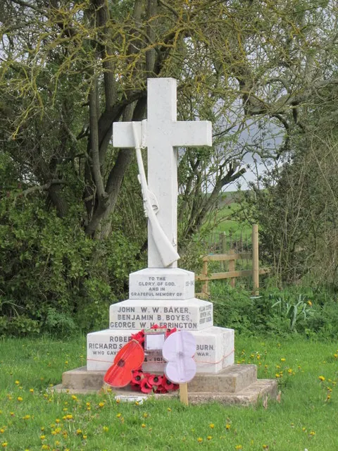 The War Memorial at Weaverthorpe