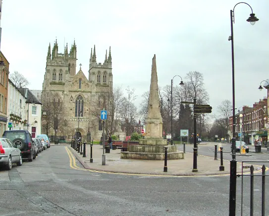 Selby, the Market Cross, Market Place