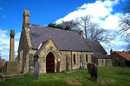 Sandhutton, North Yorkshire, St Leonard's Church and War Memorial