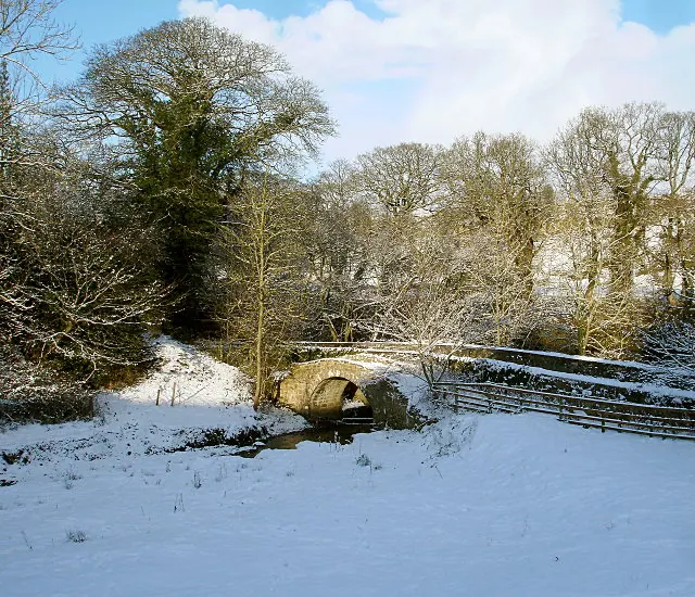 Egglestone Abbey packhorse bridge