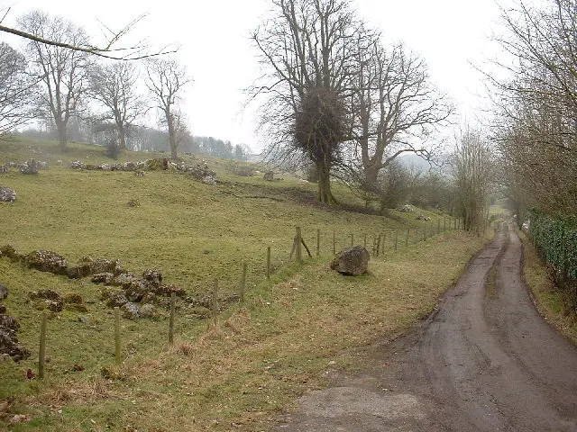 Track to Dalton Old Hall