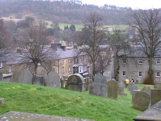 View from Bakewell parish church