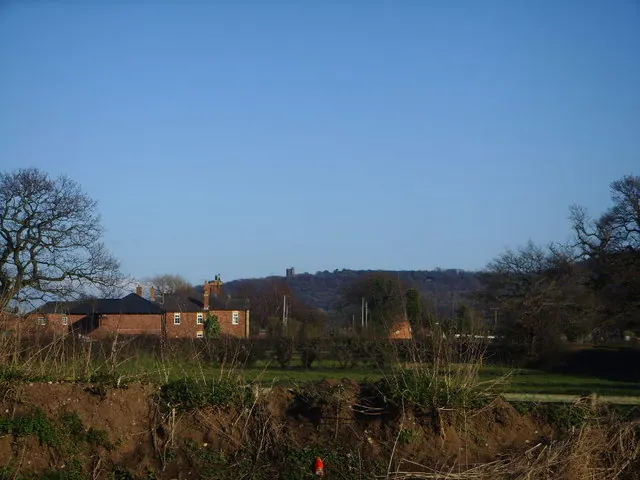 Peckforton Castle across the fields