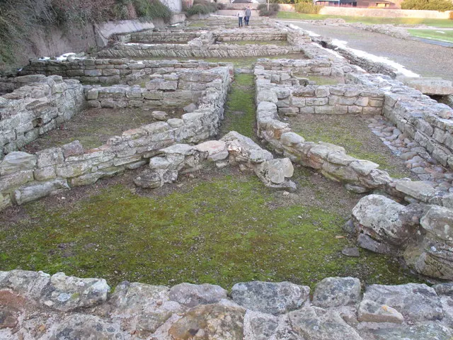 Ruins of Roman bath house, Piercebridge