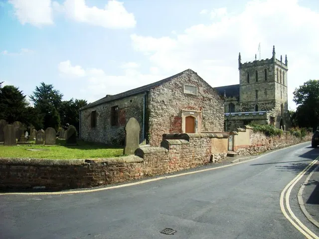 Grammar School and Priory Church of St Lawrence , Snaith