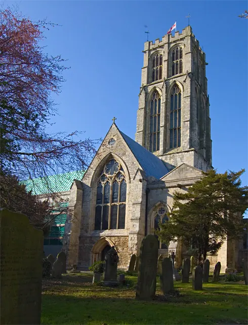 Howden Minster tower