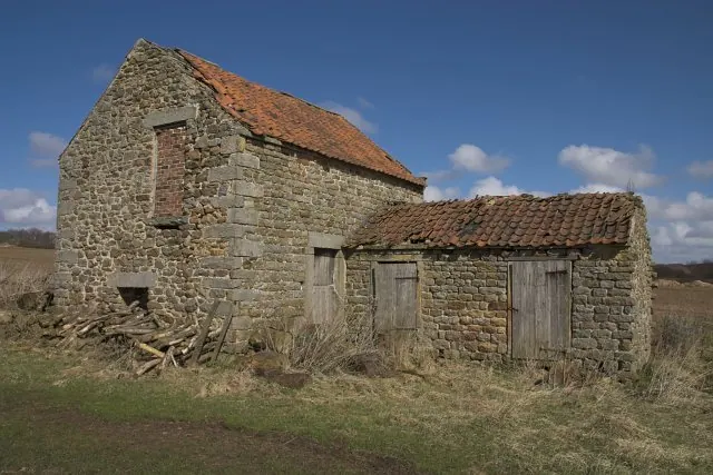 Semi-ruined barn