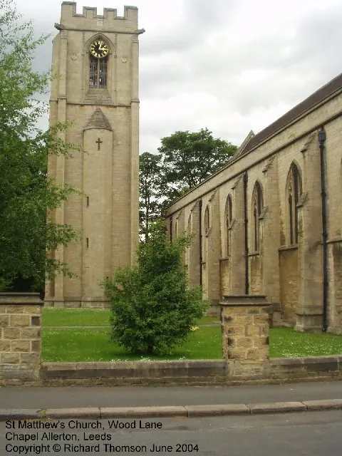 St Matthews Church, Wood Lane, Chapel Allerton, Leeds