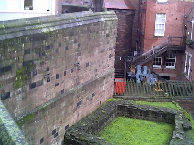 Foundations of the Roman Fortress South East Corner Tower