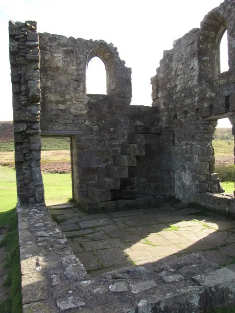 Skelton Tower - Ruined interior