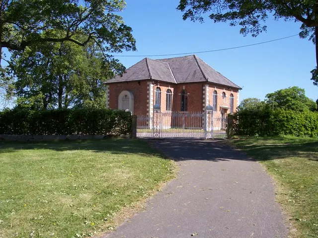 The chapel in Cholmondeley castle grounds