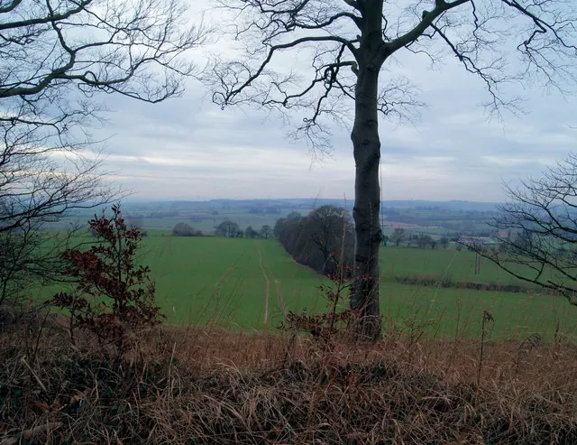 Looking West across the Dearne Valley to Barnsley and the Pennines