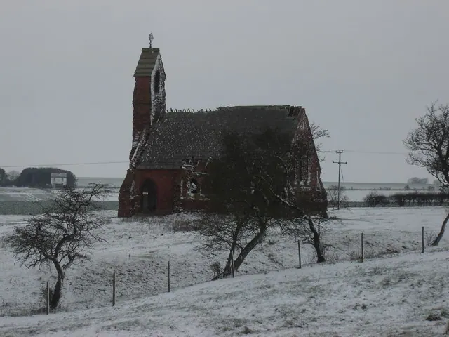 Church  at Cottam.  (ruin)