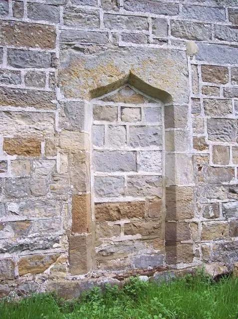 All Saints Church, Hawnby - Blocked Door