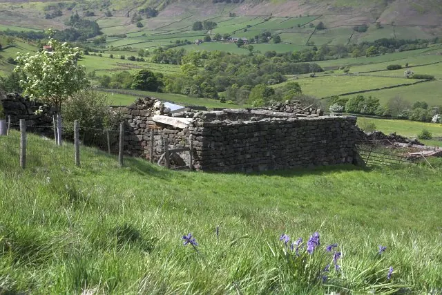 Ruined barn