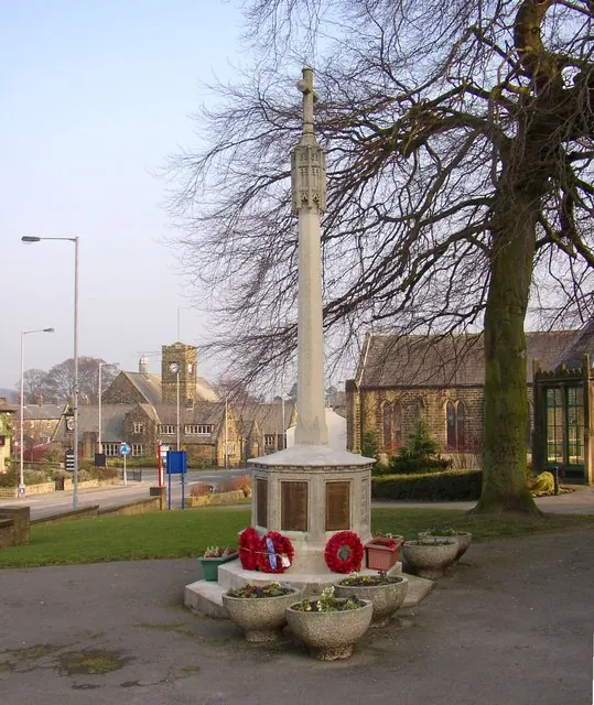 War Memorial, Main Street, Burley in Wharfedale