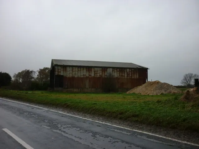 A barn at Manor Farm, Weeton