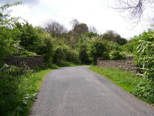 Priors Bridge over the Embsay and Bolton Abbey Steam Railway Line track