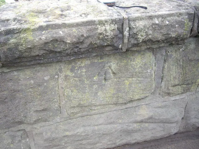 Cut Mark, Barrow Brook Bridge, Little Barrow
