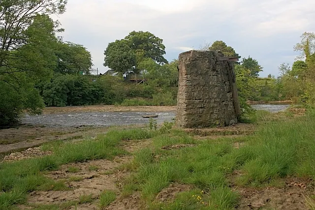 Ruined Footbridge Across the Ure