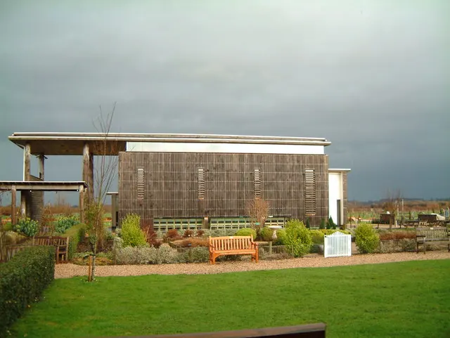The Millennium Chapel of Peace and Forgiveness, at the National Memorial Arboretum, Alrewas, Staffordshire.