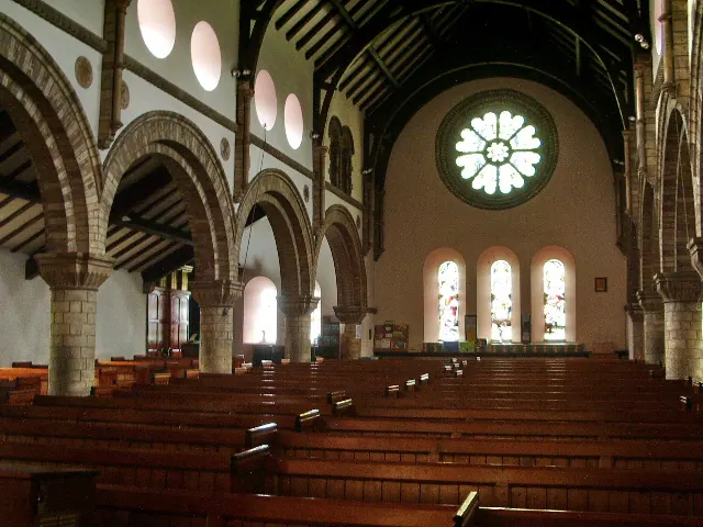 St Paul's Parish Church, Scotforth, Interior