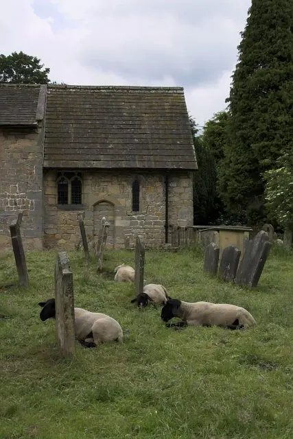 Part of the church at Ellerburn