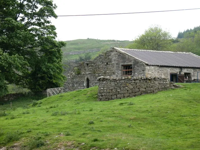 Remains of Downholme Manor House