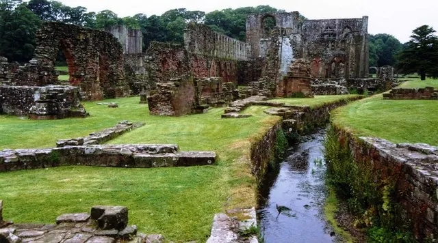 Furness Abbey and Mill Beck