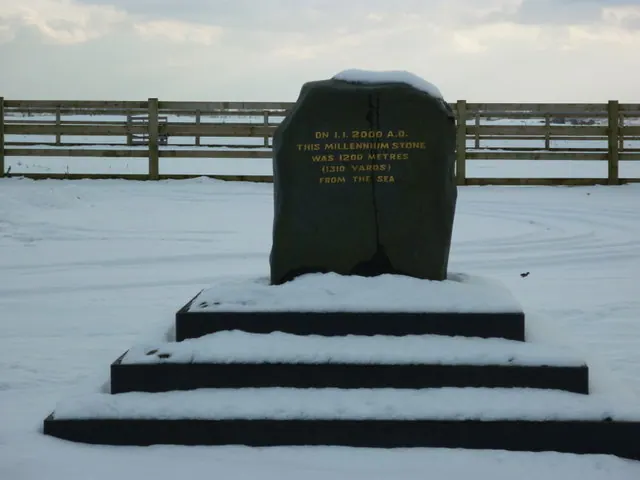 A Millennium Stone at Barmston