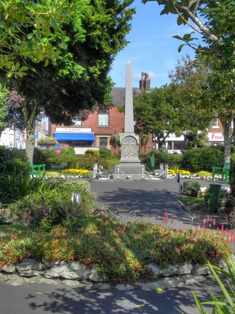 Freckleton Memorial Garden and War Memorial